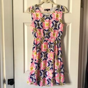 Colorful Geometric Dress